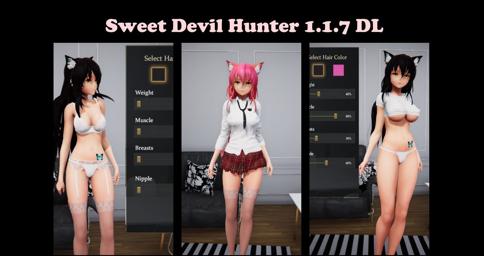 甜心恶魔猎手 Ver1.2.0英文版 3D全动态&欧美ACT游戏-比心acgn